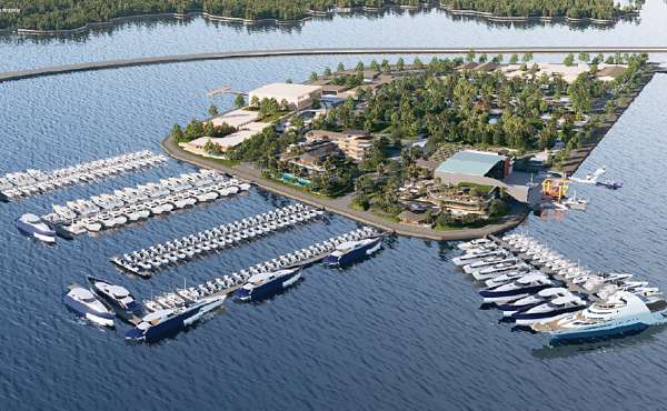 Work started in Bali on Indonesias first full-service international marina. It will offer mooring for 180 boats.