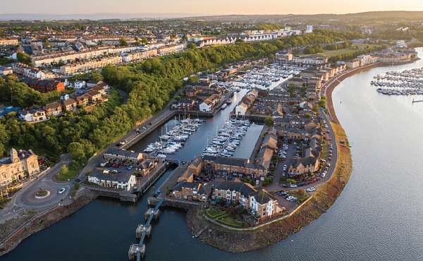 Penarth Marina in Wales is the most sheltered and secure location in Cardiff Bay.