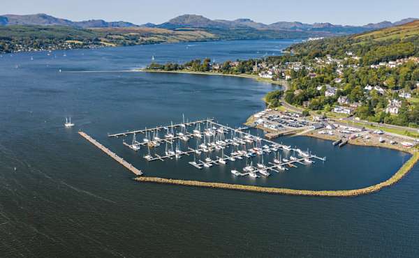 Rhu Marina (Firth of Clyde, Scotland).