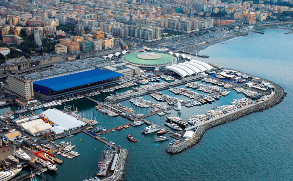 The Ingemar marina at the annual Genoa Boat Show is one of the companys most famous references.