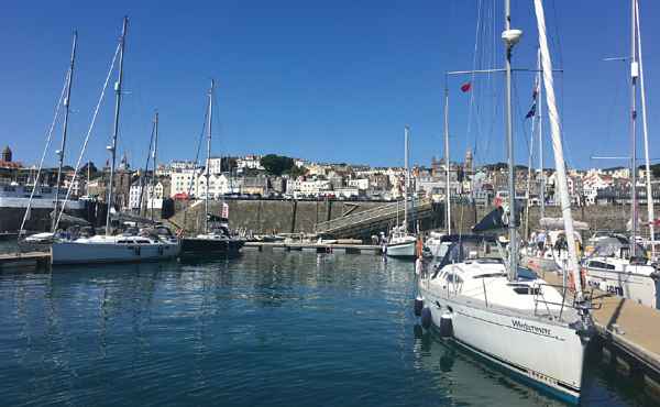 St Peter Port, Guernsey, is a popular mooring spot. An all-tide marina is proposed to maximise the potential of the currently under-utilised mooring area.