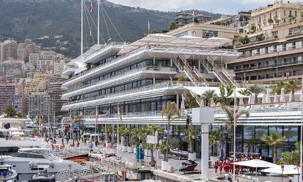 The symbolic centrepiece of Monacos remodelled harbour front, the Yacht Club de Monaco was designed by Foster & Partners. Photo:Alexandre Prevot