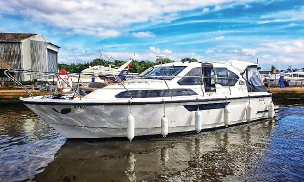 The Broom Boats site includes a 78-berth marina.