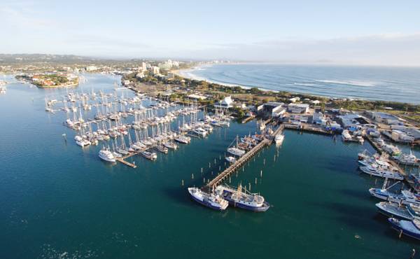 Mooloolaba Marina is a popular hub for boaters and non-boaters.