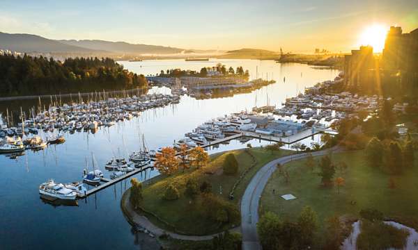 Harbour Cruises Marina in Vancouver Harbour is strongly community-based, built for high density pedestrian use and to safely moor recreational boats and small cruise vessels.